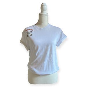 Fall Halloween T-shirt Goosebumps Graphic Tee Short Sleeve White NEW Unisex